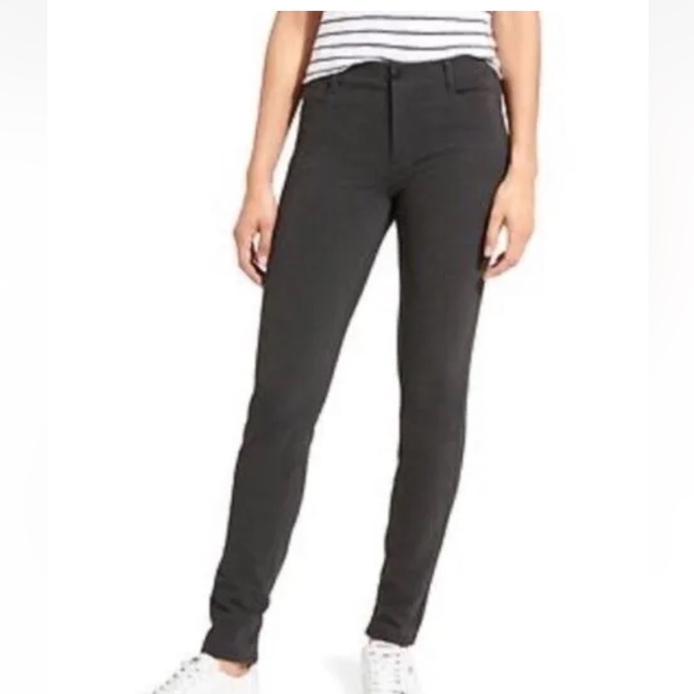 Athleta Casual Knit Skinny Ponte Pant Grey Size 4